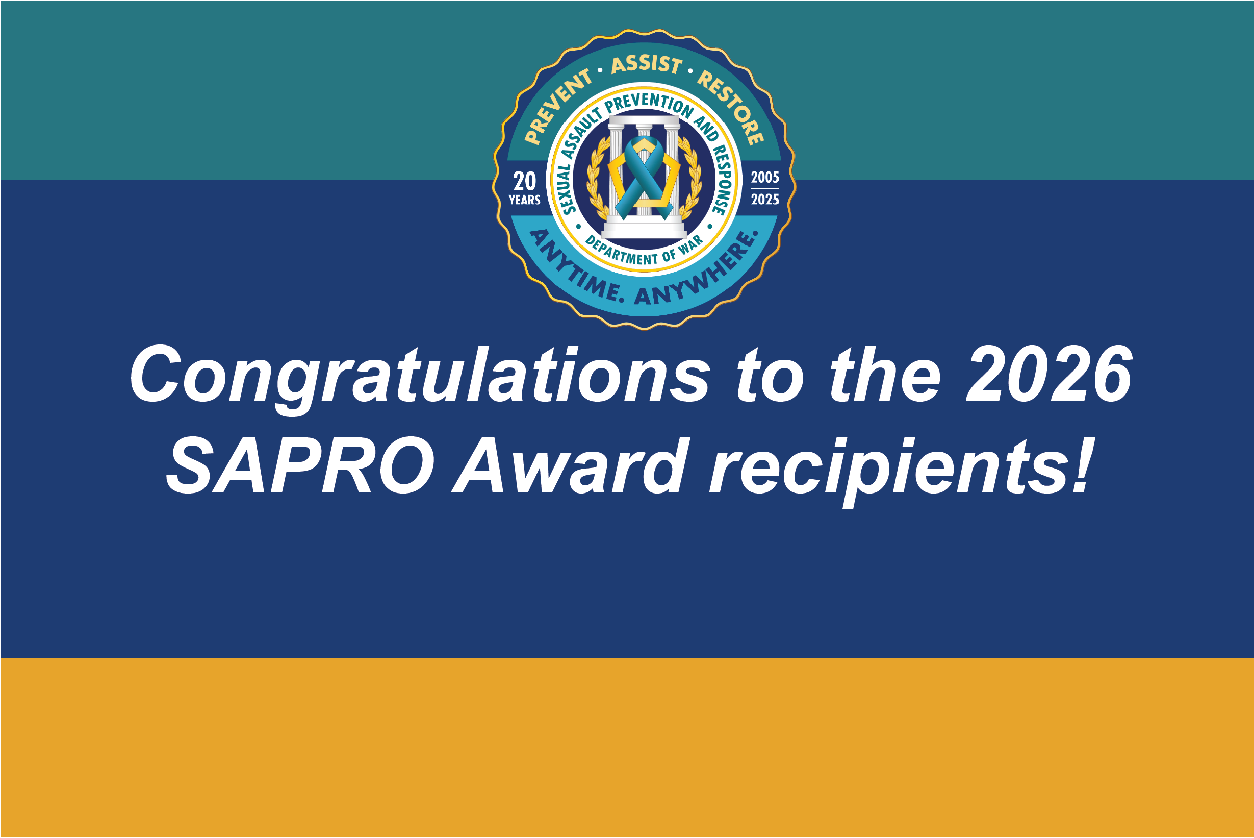 2026 SAPR Awards