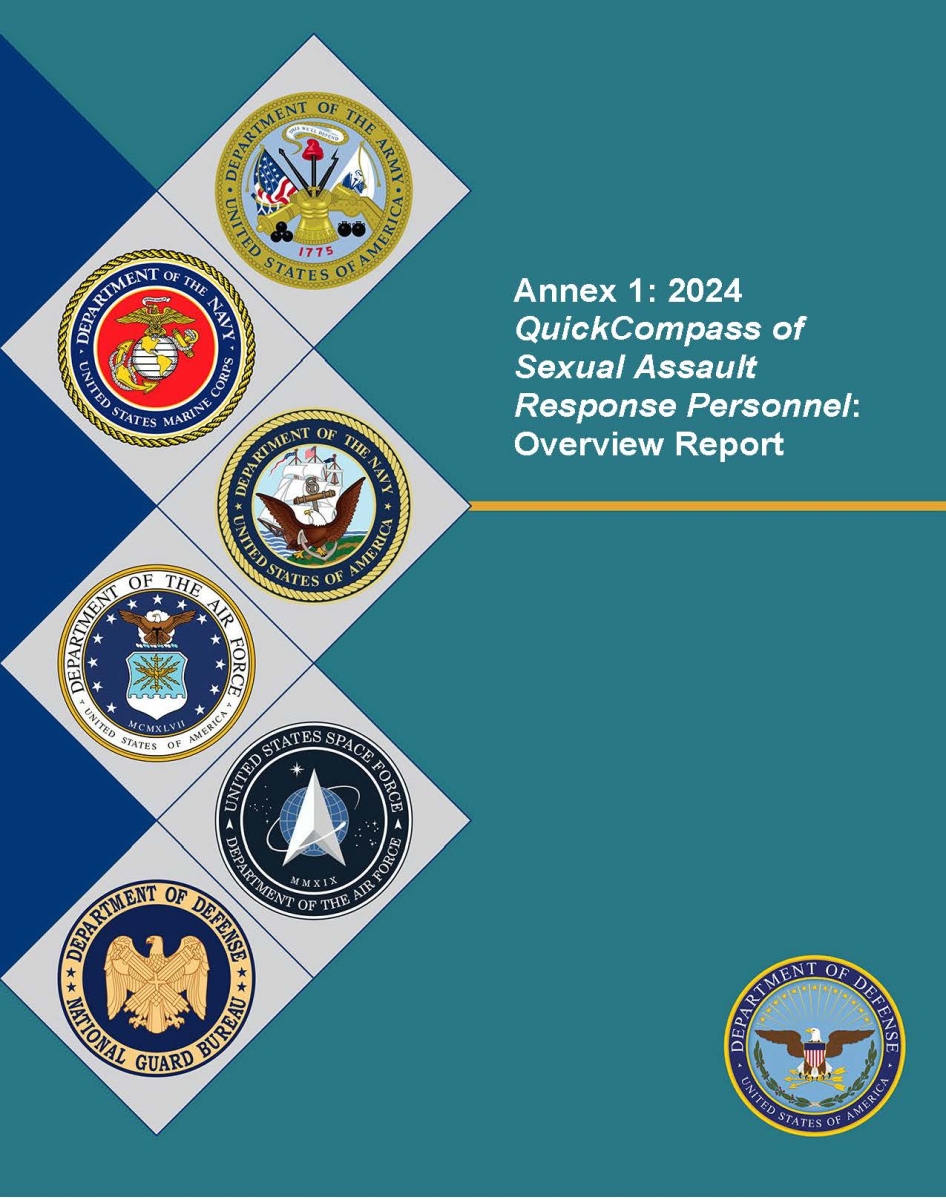 Annex 1: 2024 QuickCompass of Sexual Assault Response Personnel Survey Overview Report