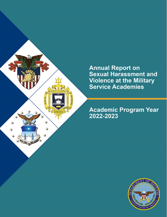 Annual Report on Sexual Harassment and Violence at the Military Service Academies, Academic Program Year 2022-2023